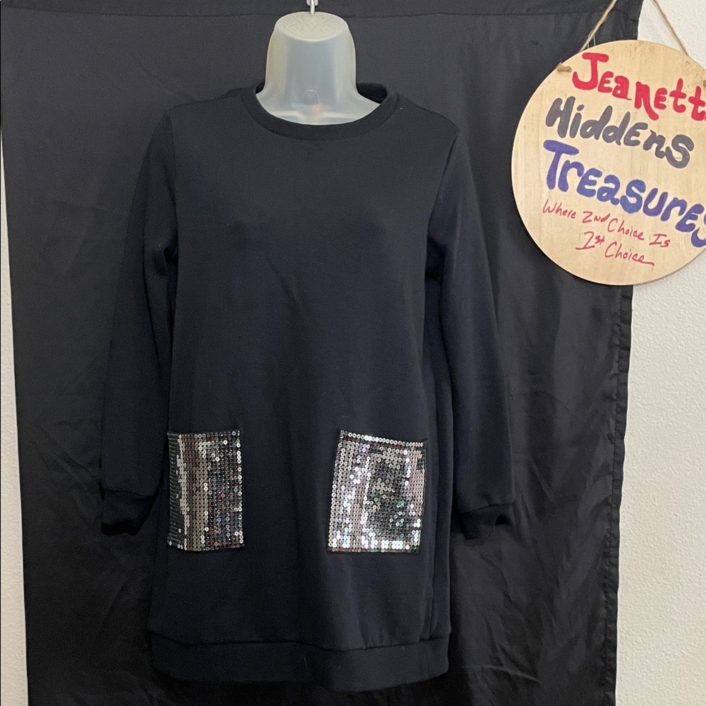 💥NEW ITEM💥 Fabkids Black Garment Long Sleeves Pullover